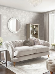 Laura Ashley White Dove Josette 10M Wallpaper - Image 2 of 4