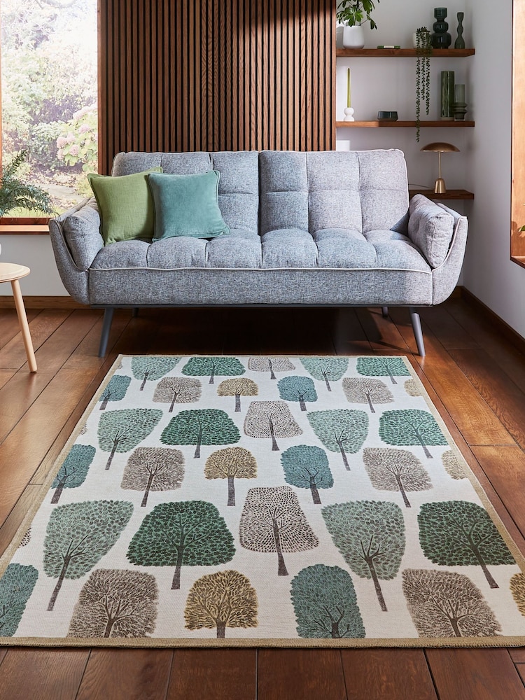 Scion Juniper Green Cedar Juniper Washable Rug - Image 1 of 6 Scion Juniper Green Cedar Juniper Washable Rug - Image 1 of 6
