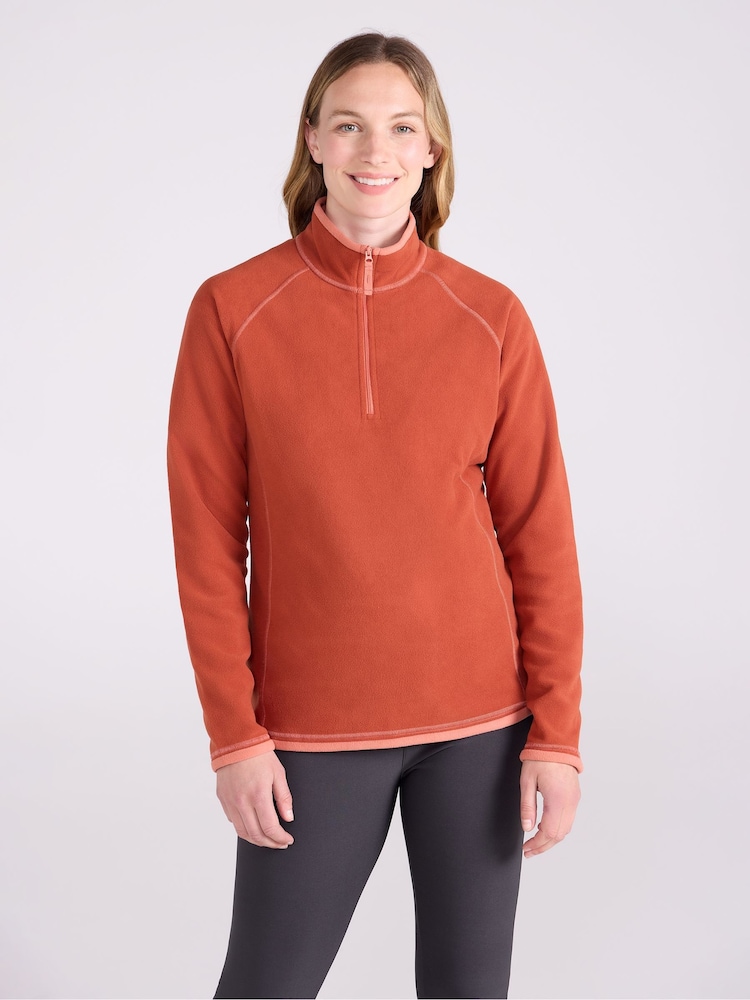 Mountain Warehouse Montana fleece med halv glidelås - Bilde 1 av 4