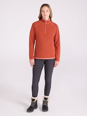 Mountain Warehouse Montana fleece med halv glidelås - Bilde 2 av 4