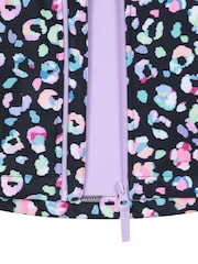 Mountain Warehouse Purple Exodus Printed Water Resistant Softshell Jacket - Image 4 of 4