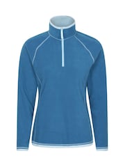 Mountain Warehouse Blue Montana Half-Zip Fleece - Image 1 of 5