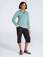 Mountain Warehouse Blue Montana Half-Zip Fleece - Image 2 of 5