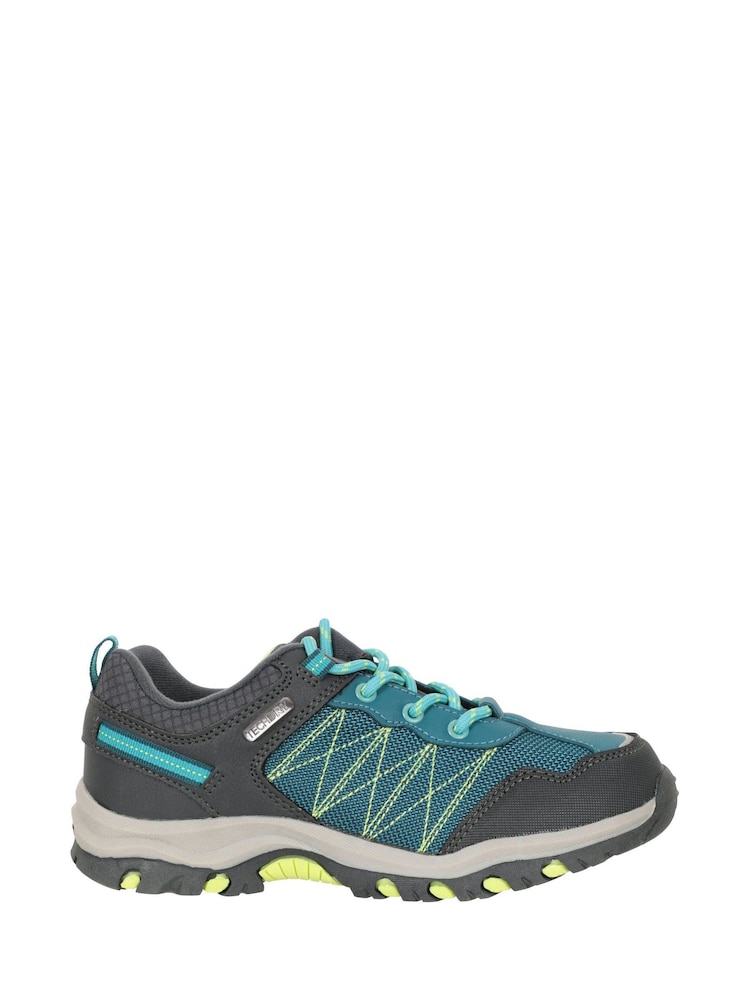 Mountain Warehouse Green Stampede Kids Waterproof Walking Shoes - Image 1 of 5