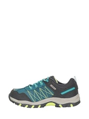 Mountain Warehouse Green Stampede Kids Waterproof Walking Shoes - Image 2 of 5
