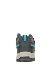 Mountain Warehouse Green Stampede Kids Waterproof Walking Shoes - Image 4 of 5