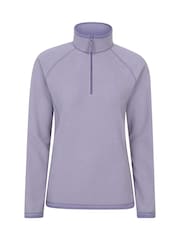 Mountain Warehouse Purple Montana Half Zip Fleece - Image 1 of 5