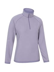 Mountain Warehouse Purple Montana Half Zip Fleece - Image 4 of 5
