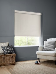Emily Bond Smoke Oscar Stripe Made to Measure Roller Blinds - Image 2 of 6