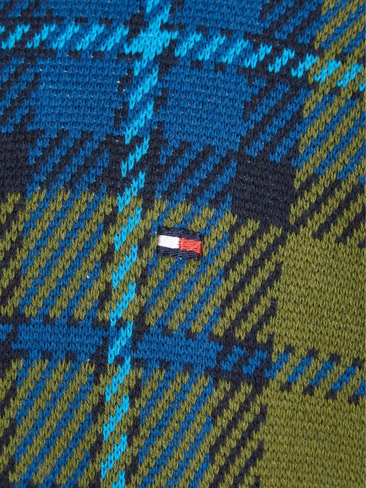 Tommy Hilfiger Kids Pullover mit Schottenkaros, Grün - Bild 6 von 6