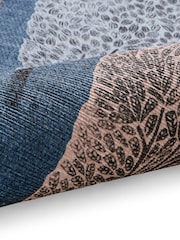 Scion Midnight Dark Blue Cedar Juniper Washable Rug - Image 6 of 6