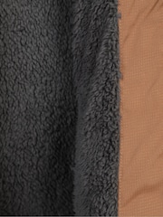 Mountain Warehouse Natural Snow Kids Borg Lined Thermal Padded Jacket - Image 5 of 6
