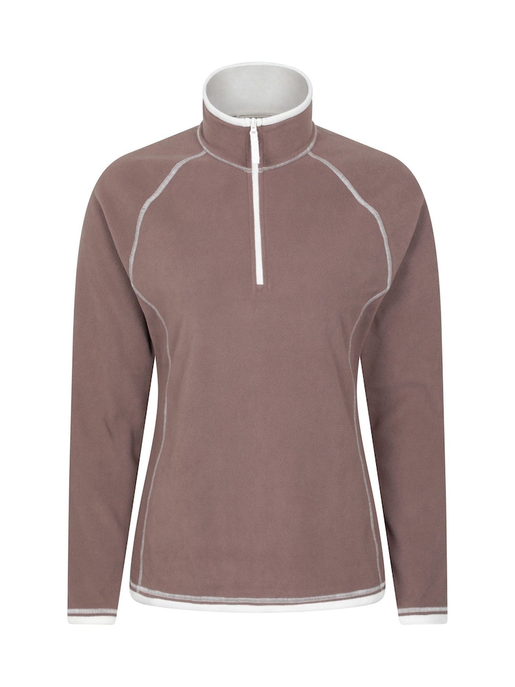 Mountain Warehouse Brown Montana Half Zip Fleece - Image 1 of 5