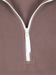 Mountain Warehouse Brown Montana Half Zip Fleece - Image 4 of 5