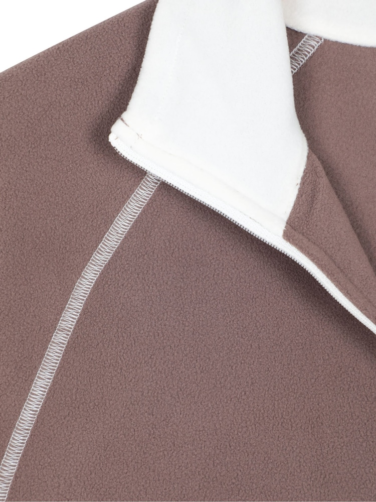 Mountain Warehouse Brown Montana Half Zip Fleece - Image 5 of 5