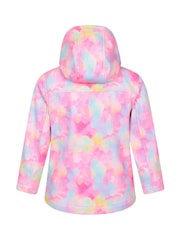 Mountain Warehouse Pink Exodus Kids Printed Water Resistant Softshell Jacket - Image 2 of 4