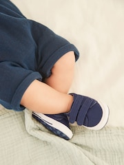 Navy Baby Leather T-Bar Shoes (0-24mths) - Image 3 of 7