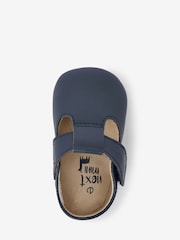 Navy Baby Leather T-Bar Shoes (0-24mths) - Image 6 of 7