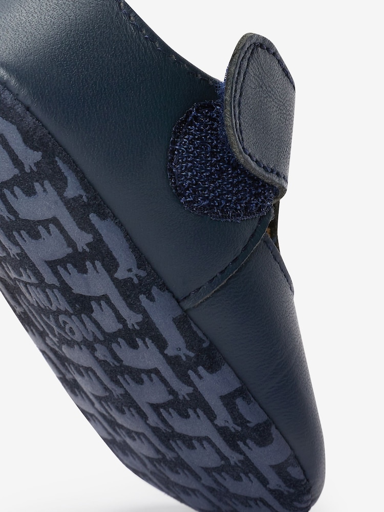 Navy Baby Leather T-Bar Shoes (0-24mths) - Image 7 of 7