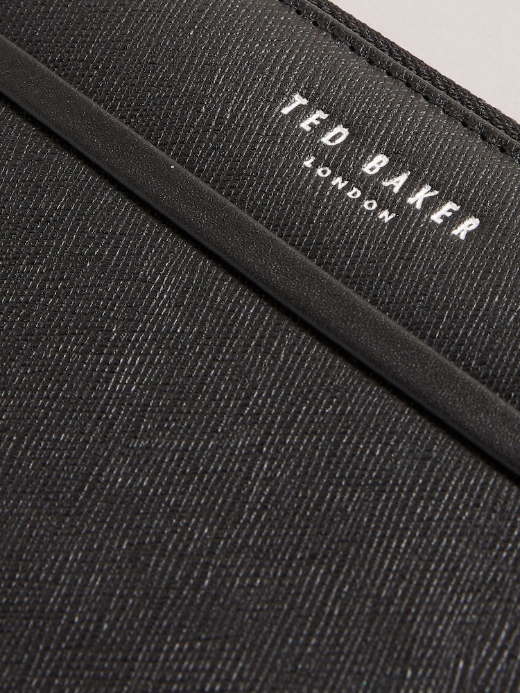 Ted Baker Black Saffiano Leather Samuels Wallet - Image 4 of 4