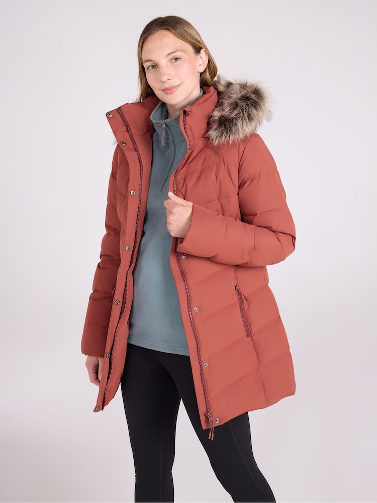 Mountain Warehouse Isla II Long Down Jacket - Bild 1 av 5 Mountain Warehouse Isla II Long Down Jacket - Bild 1 av 5