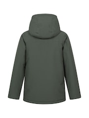 Mountain Warehouse Green Noah Kids Borg Lined Waterproof Jacket - Image 2 of 4
