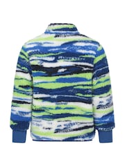 Mountain Warehouse Blue Heron Borg Kids Jacket - Image 2 of 4