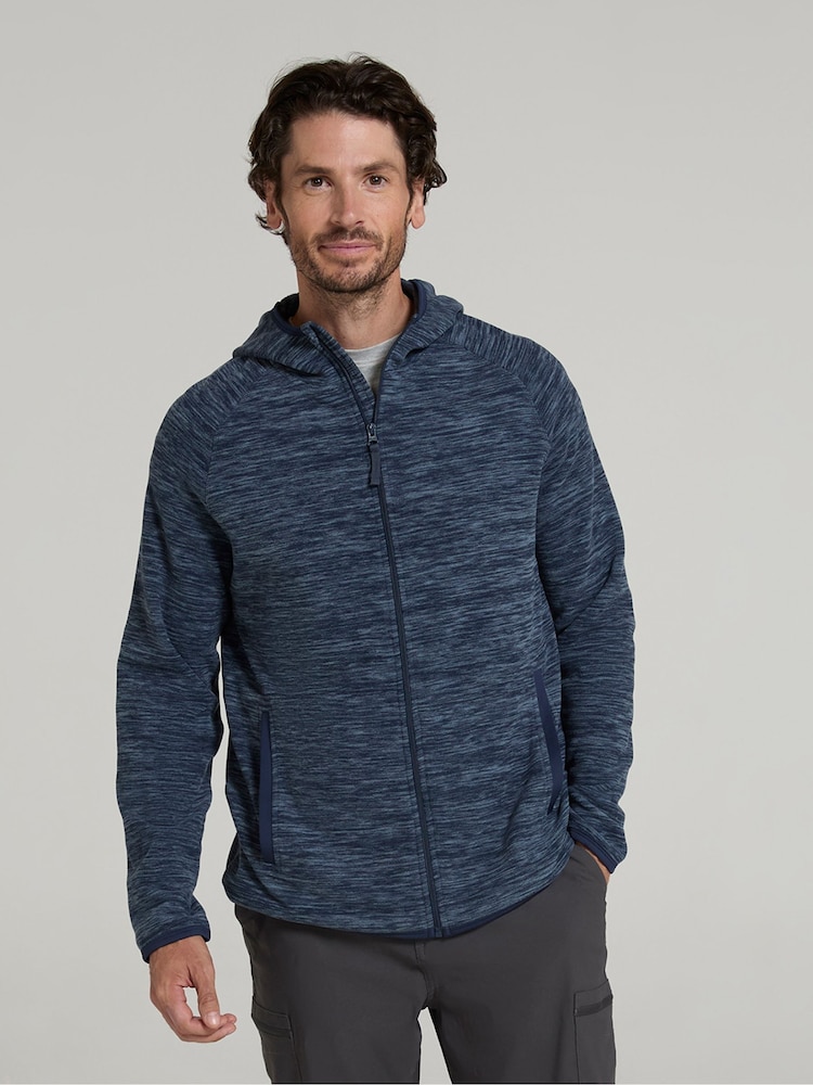 Mountain Warehouse Blue Snowdon II Hoodie - Image 4 of 4 Mountain Warehouse Blue Snowdon II Hoodie - Image 4 of 4