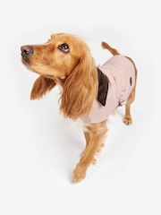 Barbour® Pink Diamond Quilted Dog Coat - Image 2 of 7