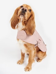 Barbour® Pink Diamond Quilted Dog Coat - Image 3 of 7