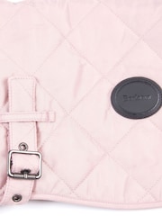 Barbour® Pink Diamond Quilted Dog Coat - Image 4 of 7