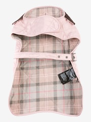 Barbour® Pink Diamond Quilted Dog Coat - Image 7 of 7