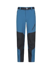 Mountain Warehouse Blue Forest Water Resistant Trekking Trousers - Image 1 of 6