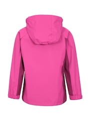 Mountain Warehouse Pink Shelly Kids Waterproof Jacket - Image 2 of 5