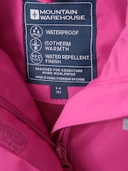Mountain Warehouse Pink Shelly Kids Waterproof Jacket - Image 4 of 5