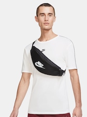 Nike Black Heritage Waistpack Bag (3L) - Image 1 of 8