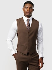 Antique Rogue Slim Fit Harley flaneļa veste - Attēls 1 no 3