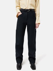 Jigsaw Wool Blend Cargo Trousers - Image 1 of 6