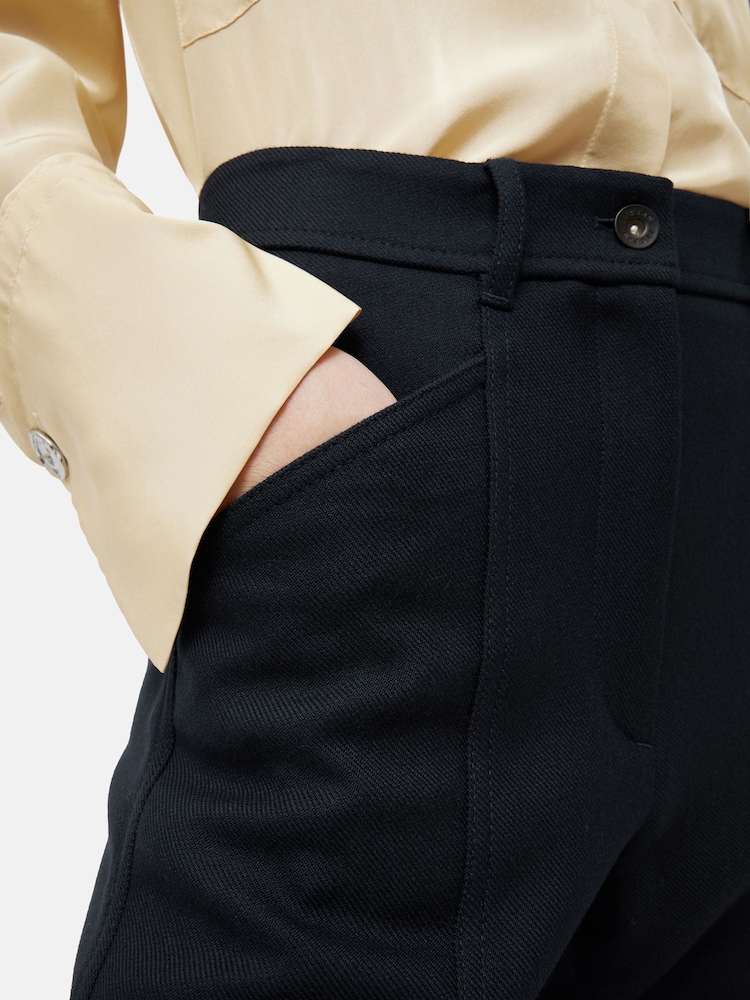Jigsaw Wool Blend Cargo Trousers - Image 2 of 6