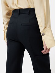 Jigsaw Wool Blend Cargo Trousers - Image 4 of 6