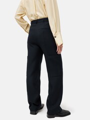 Jigsaw Wool Blend Cargo Trousers - Image 5 of 6