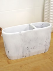 Showerdrape White Octavia Electric Toothbrush Holder - Image 1 of 2