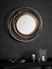 Gallery Home Gold Allende Satin Gold Mirror - Image 1 of 3