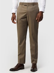 Antique Rogue Slim Fit Evren Pinstripe Flannel Trousers - Bild 1 av 2