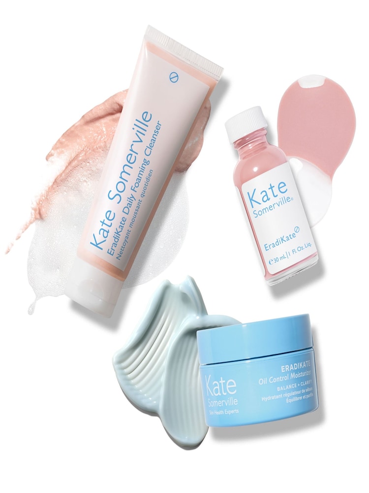 Kate Somerville The Clear Skin Set Eradikate Heroes Kit (Worth £59) - Image 2 of 7 Kate Somerville The Clear Skin Set Eradikate Heroes Kit (Worth £59) - Image 2 of 7
