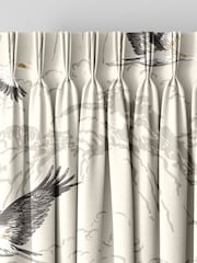 Laura Ashley Silver Animalia Made to Measure Curtains - Image 5 of 9