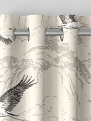 Laura Ashley Silver Animalia Made to Measure Curtains - Image 7 of 9