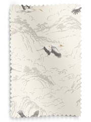 Laura Ashley Silver Animalia Made to Measure Curtains - Image 9 of 9
