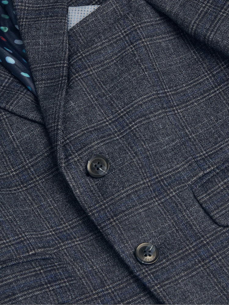 Monsoon Grey Rufus Check Suit Jacket - Image 4 of 4 Monsoon Grey Rufus Check Suit Jacket - Image 4 of 4
