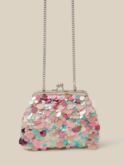 Monsoon Sequin Clip Frame Bag - صورة 1 من 4
